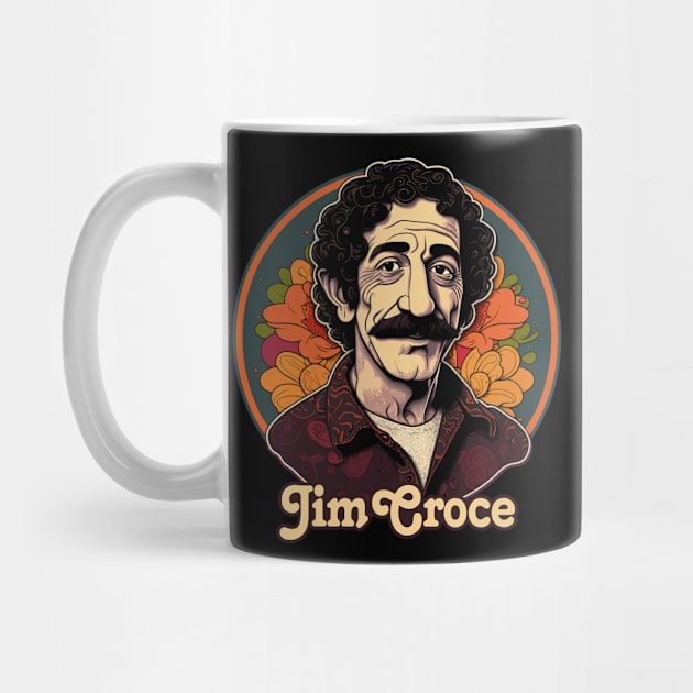 Jim Croce / Retro Fan Artwork Design by DankFutura